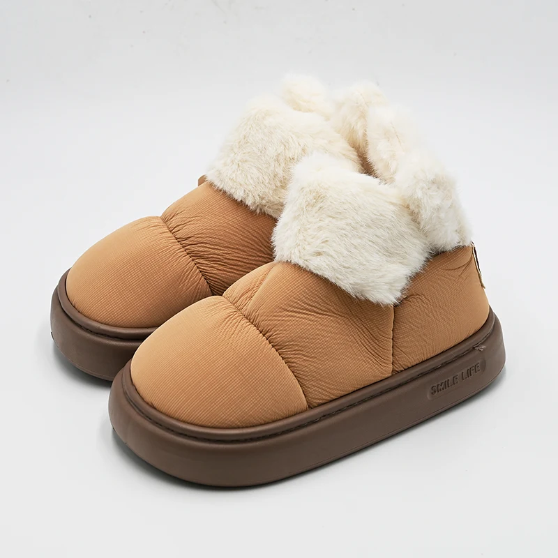 Vertical tainga mid-top snow boots